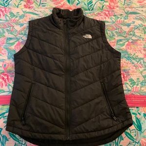 Womens North Face Black Vest